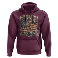250 Years Of Fixing It Hoodie America 250th Anniversary Mechanic