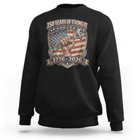 250 Years Of Fixing It Sweatshirt America 250th Anniversary Mechanic