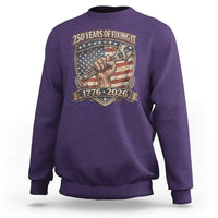 250 Years Of Fixing It Sweatshirt America 250th Anniversary Mechanic