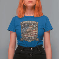 250 Years Of Fixing It T Shirt For Women America 250th Anniversary Mechanic