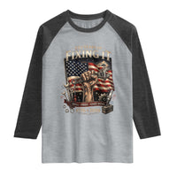 250 Years Of Fixing It Mechanic Pride Raglan Shirt America 250 Anniversary Gift