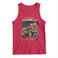 250 Years Of Fixing It Mechanic Pride Tank Top America 250 Anniversary Gift