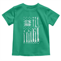 Patriotic Mechanic Gift Toddler T Shirt American Flag Automotive Lover