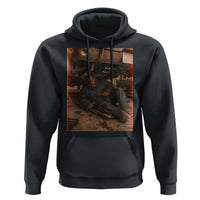 Bigfoot Mechanic Meme Hoodie Funny Sasquatch Fixing Cars