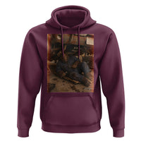 Bigfoot Mechanic Meme Hoodie Funny Sasquatch Fixing Cars