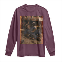 Bigfoot Mechanic Meme Long Sleeve Shirt Funny Sasquatch Fixing Cars