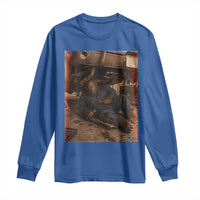 Bigfoot Mechanic Meme Long Sleeve Shirt Funny Sasquatch Fixing Cars