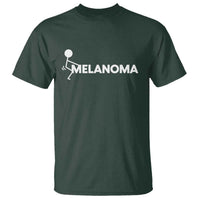 Fuck Melanoma Awareness T Shirt Funny Stick Figure Warrior