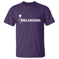 Fuck Melanoma Awareness T Shirt Funny Stick Figure Warrior