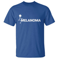 Fuck Melanoma Awareness T Shirt Funny Stick Figure Warrior