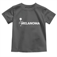 Fuck Melanoma Awareness Toddler T Shirt Funny Stick Figure Warrior