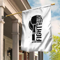 Skin Cancer Warrior Boxing Gift Garden Flag His Fight My Fight