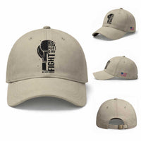 Skin Cancer Warrior Boxing Gift Baseball Cap His Fight My Fight