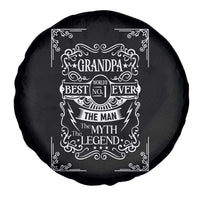 Vintage Fathers Day Gift For Grandpa Spare Tire Cover The Man The Myth The Legend