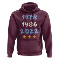 Argentina 3 Stars Champions Hoodie 1978 1986 2022 Football Pride