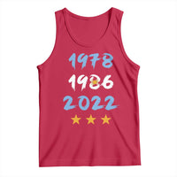 Argentina 3 Stars Champions Tank Top 1978 1986 2022 Football Pride