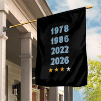 Argentina Flag Pride Soccer Garden Flag 1978 1986 2022 Future Fourth Star