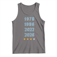 Argentina Flag Pride Soccer Tank Top 1978 1986 2022 Future Fourth Star
