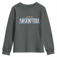 Proud Argentina Futbol Supporter National Pride Gift Youth Sweatshirt