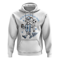 Funny Goat Football Lover Hoodie Off To Watch Argentina Soccer 2026