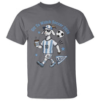 Funny Goat Football Lover T Shirt Off To Watch Argentina Soccer 2026