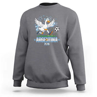 Funny Argentina Soccer Goose Sweatshirt Football Fan Graphic