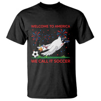 Funny USA Goose Football T Shirt Welcome To America We Call It Soccer