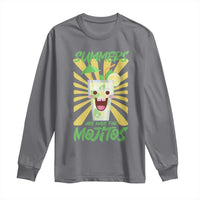 Summers Are Made For Mojitos Long Sleeve Shirt Funny Vacation Cocktail - Wonder Print Shop