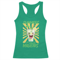 Summers Are Made For Mojitos Racerback Tank Top Funny Vacation Cocktail - Wonder Print Shop