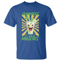 Summers Are Made For Mojitos T Shirt Funny Vacation Cocktail - Wonder Print Shop