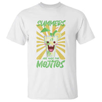Summers Are Made For Mojitos T Shirt Funny Vacation Cocktail - Wonder Print Shop
