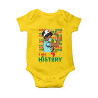 Nurse African American Baby Onesie I Am Black History Strong Feminism - Wonder Print Shop