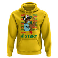 Nurse African American Hoodie I Am Black History Strong Feminism - Wonder Print Shop