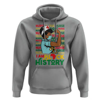 Nurse African American Hoodie I Am Black History Strong Feminism - Wonder Print Shop