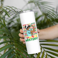 Nurse African American Skinny Tumbler I Am Black History Strong Feminism