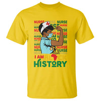 Nurse African American T Shirt I Am Black History Strong Feminism - Wonder Print Shop