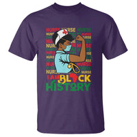 Nurse African American T Shirt I Am Black History Strong Feminism - Wonder Print Shop