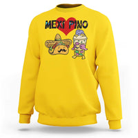 Mexican Filipino Food Lover Sweatshirt Tacos Lover And Halo Halo - Wonder Print Shop