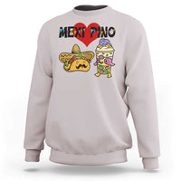 Mexican Filipino Food Lover Sweatshirt Tacos Lover And Halo Halo - Wonder Print Shop