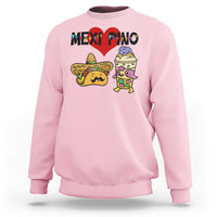 Mexican Filipino Food Lover Sweatshirt Tacos Lover And Halo Halo - Wonder Print Shop
