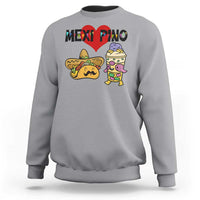 Mexican Filipino Food Lover Sweatshirt Tacos Lover And Halo Halo - Wonder Print Shop