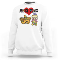 Mexican Filipino Food Lover Sweatshirt Tacos Lover And Halo Halo - Wonder Print Shop