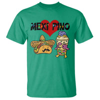 Mexican Filipino Food Lover T Shirt Tacos Lover And Halo Halo - Wonder Print Shop