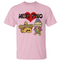 Mexican Filipino Food Lover T Shirt Tacos Lover And Halo Halo - Wonder Print Shop