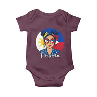 Philippines Girl Filipina Baby Onesie Flag Filipino Pride - Wonder Print Shop