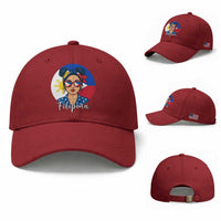 Philippines Girl Filipina Baseball Cap Flag Filipino Pride
