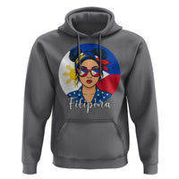 Philippines Girl Filipina Hoodie Flag Filipino Pride - Wonder Print Shop