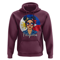 Philippines Girl Filipina Hoodie Flag Filipino Pride - Wonder Print Shop