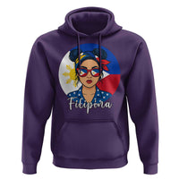 Philippines Girl Filipina Hoodie Flag Filipino Pride - Wonder Print Shop
