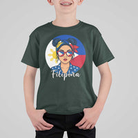 Philippines Girl Filipina T Shirt For Kid Flag Filipino Pride - Wonder Print Shop